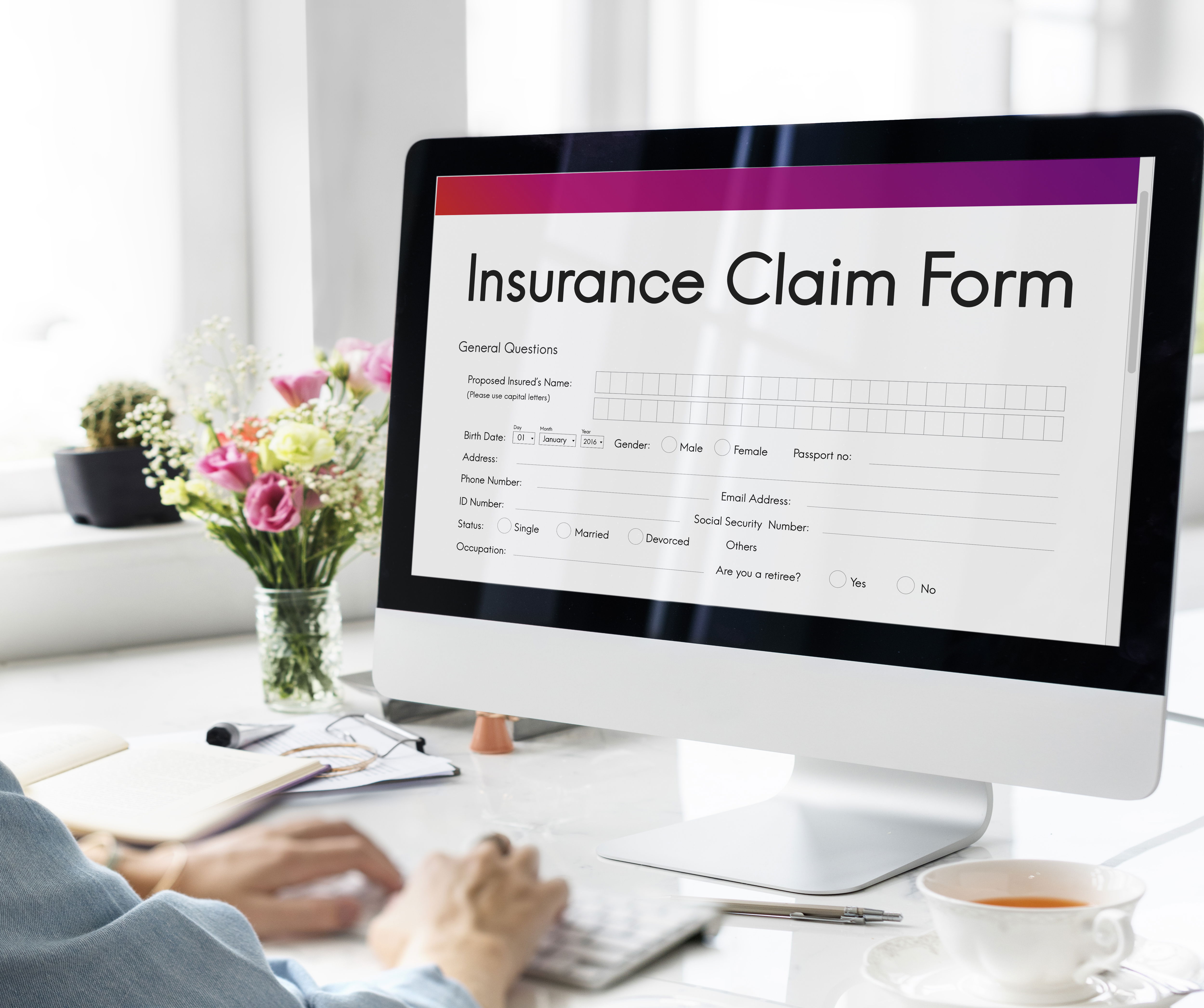 Insurance claims before adopting a digital approach