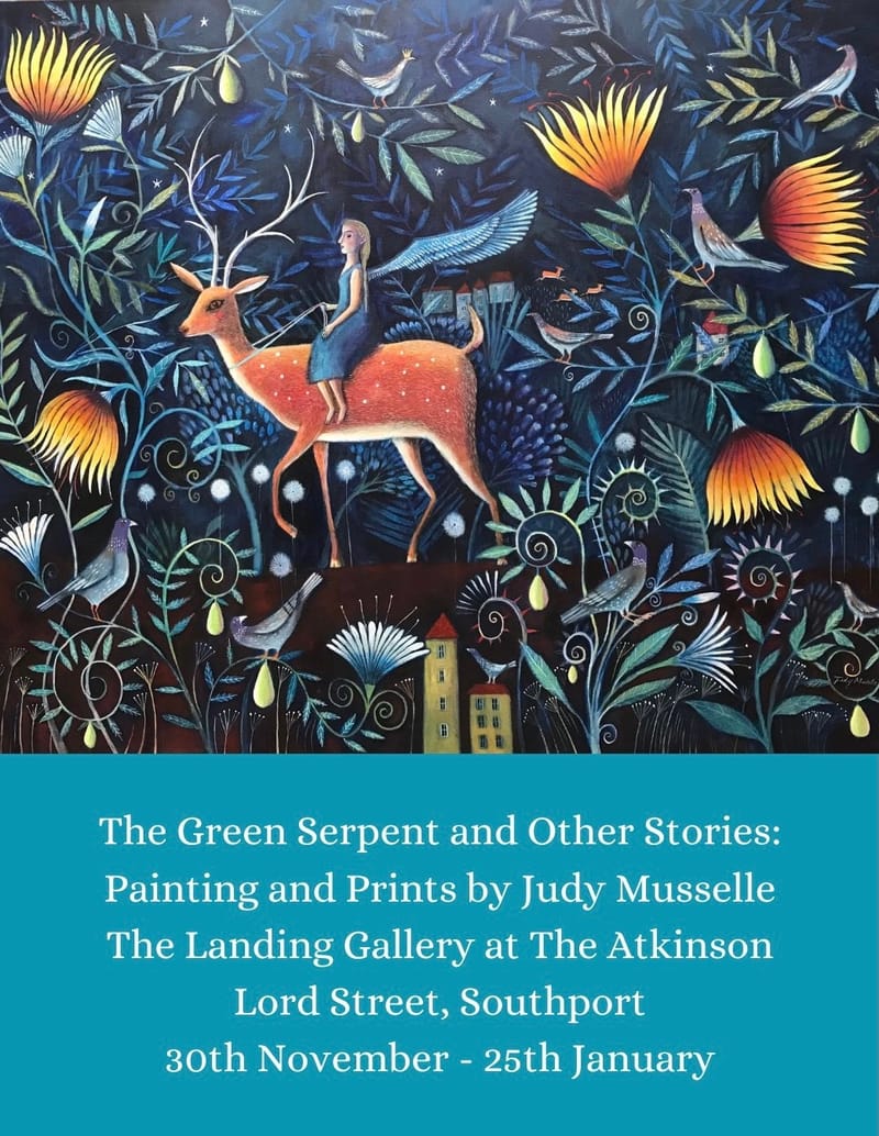 The Green Serpent and Other Stories: Paintings and Prints by Judy Musselle