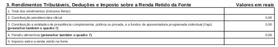 Imposto de Renda Sobre a Pensao Alimenticia