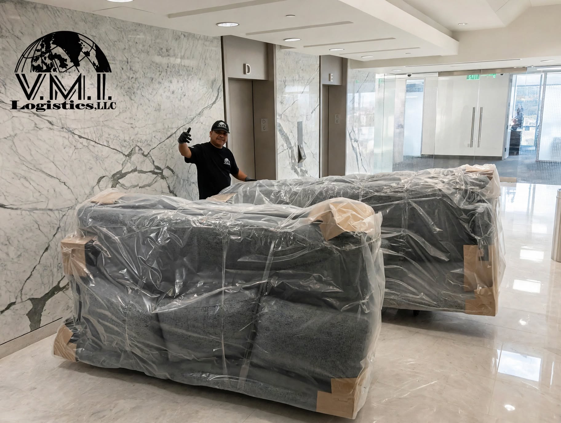 Commercial Furniture Delivery and Installation in Beverly Hills High-Rise