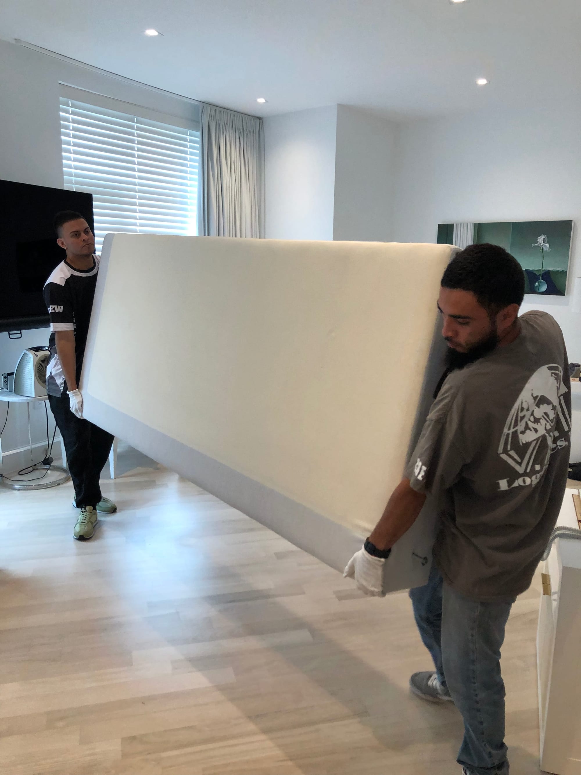 LARGE HOME INSTALLATION. WHITE-GLOVE SERVICE.