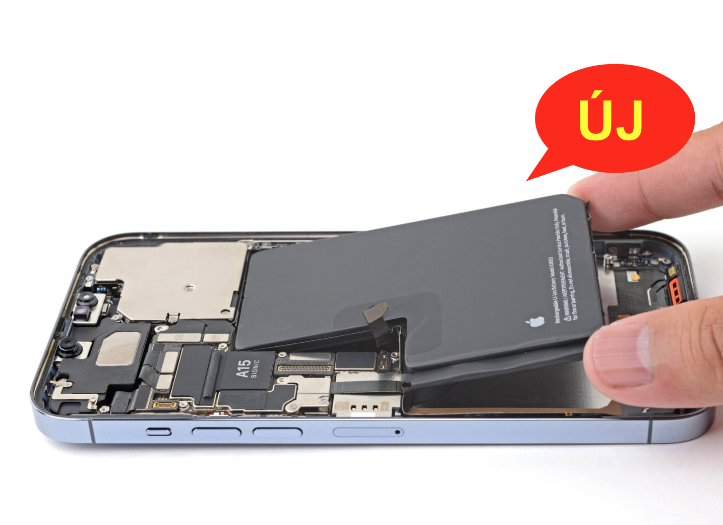 Eredeti iPhone akkumlátor csere