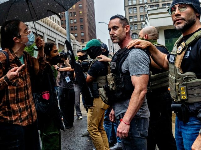 What happens when ICE officers try to arrest criminals? They're attacked by mostly white progressive supremacists.