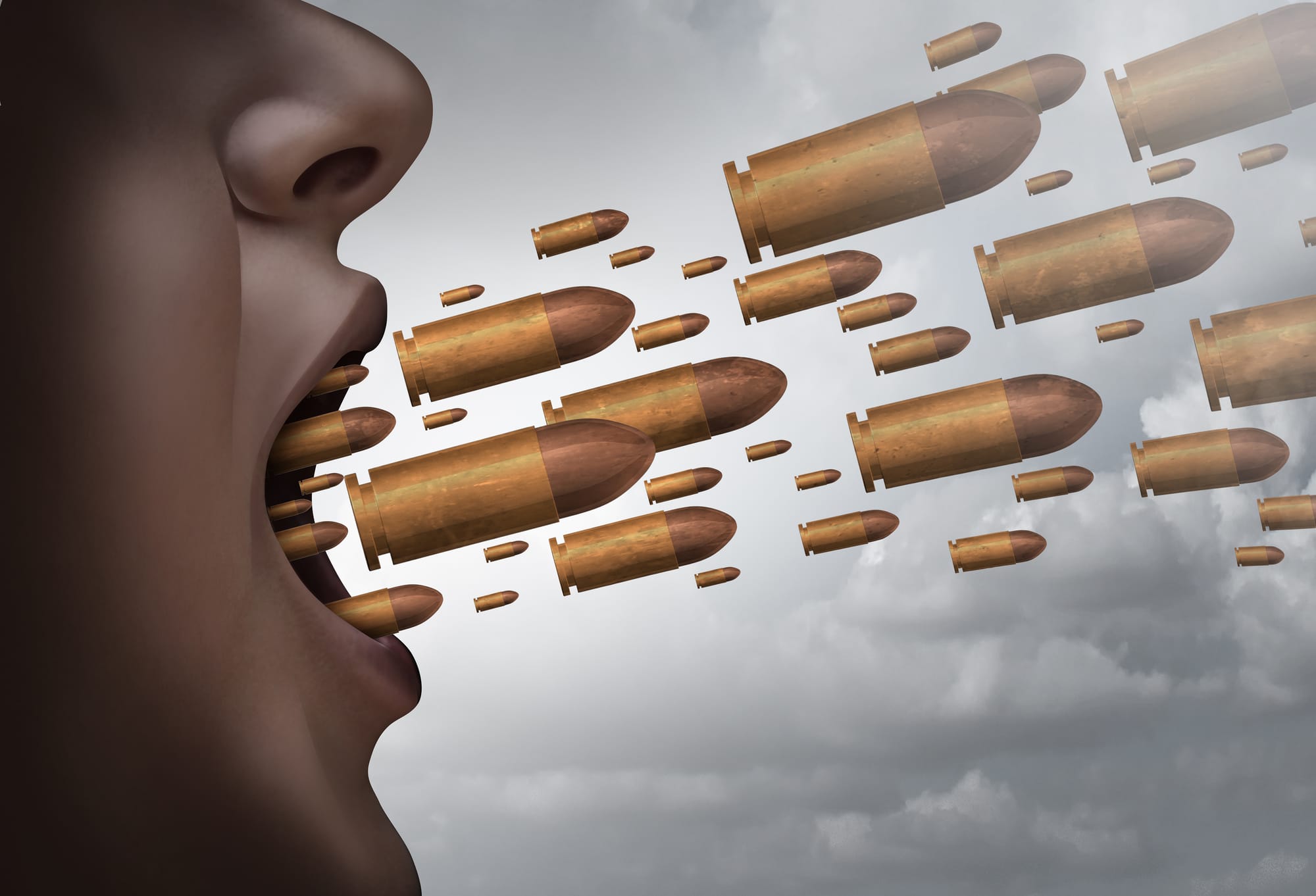 When Hate speech isn't free speech.