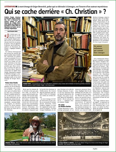 Qui se cache derrière CH. Christian