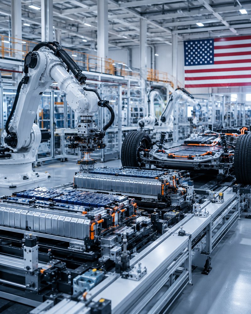 US EV Manufacturing in 2026: Why Execution, Not Capacity, Will Define the Next Winners