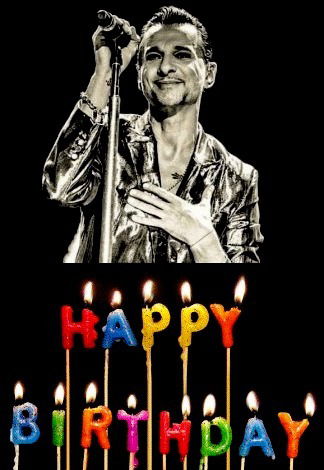 Dave Gahan: Happy birthday !