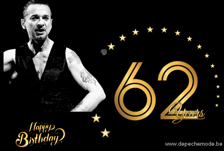 Happy birthday  - Dave Gahan -