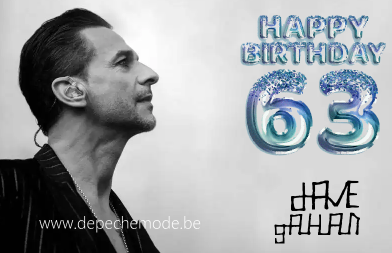 Happy birthday -  Dave Gahan -