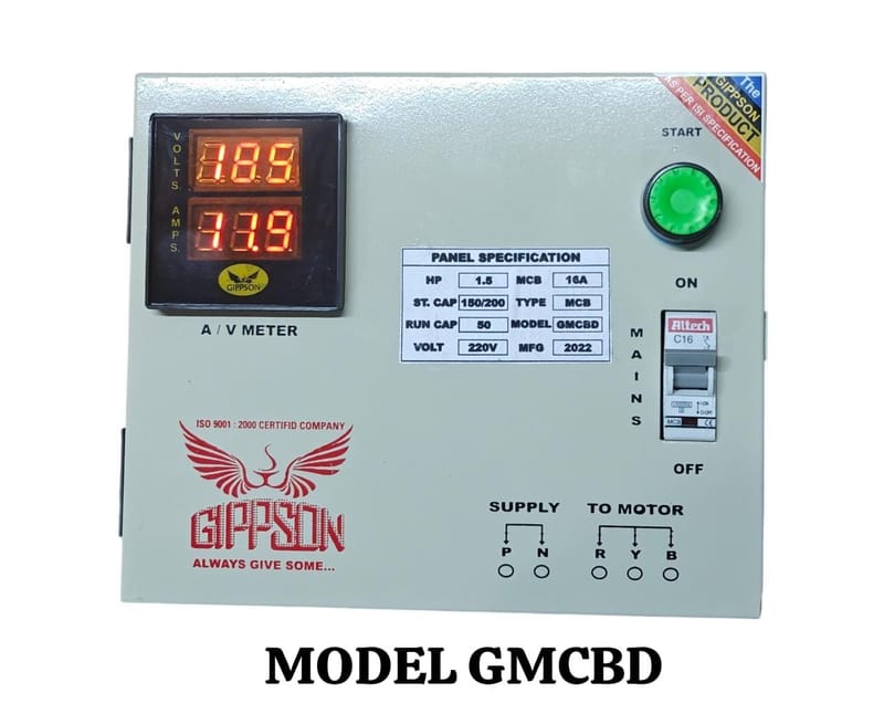 SUBMERSIBLE SINGLE PHASE DIGITAL CONTROL PANEL