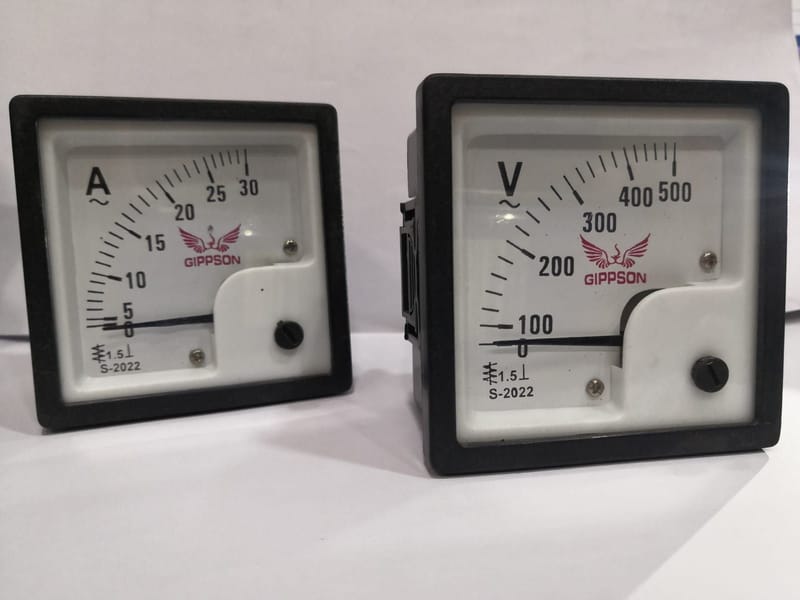 ANALOG AMMETER/VOLTMETER