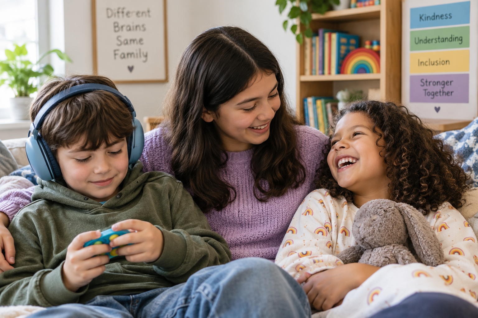 Sibling Relationships in Neurodivergent Families