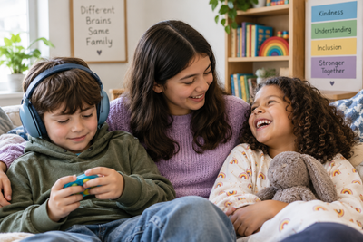 Sibling Relationships in Neurodivergent Families