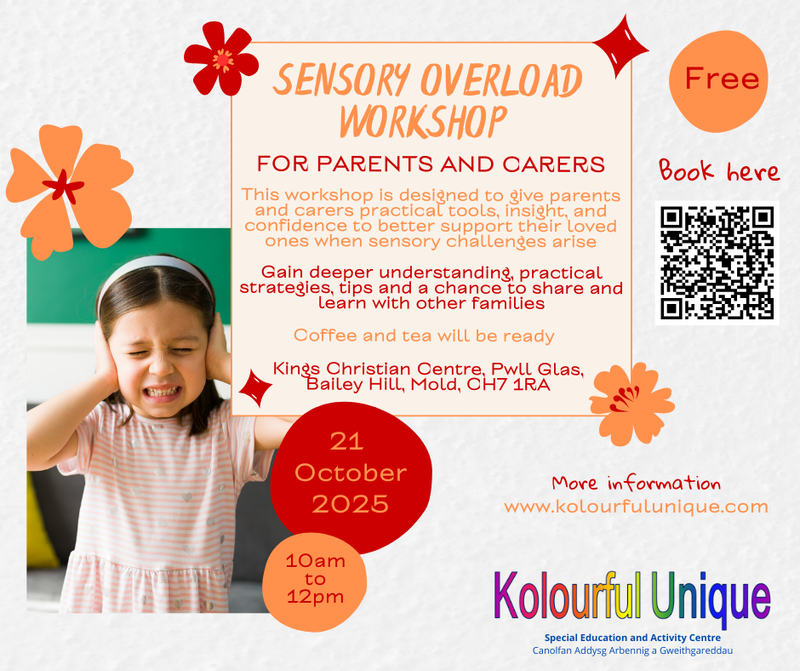 Parent/Carers Workshop - Sensory overload