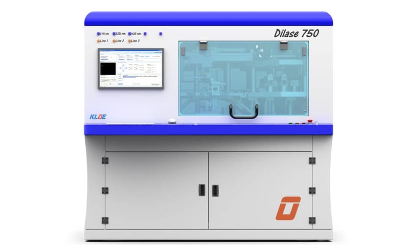 KLOE Photolithographic equipment