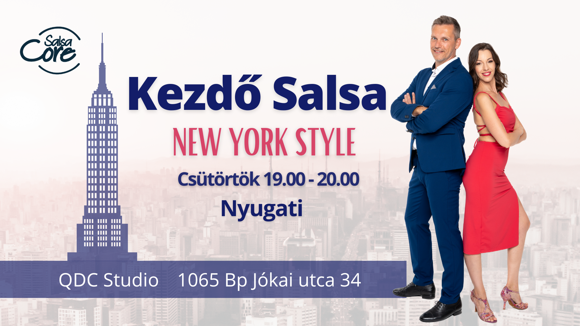 KEZDŐ NEW YORK SALSA a Nyugatinál