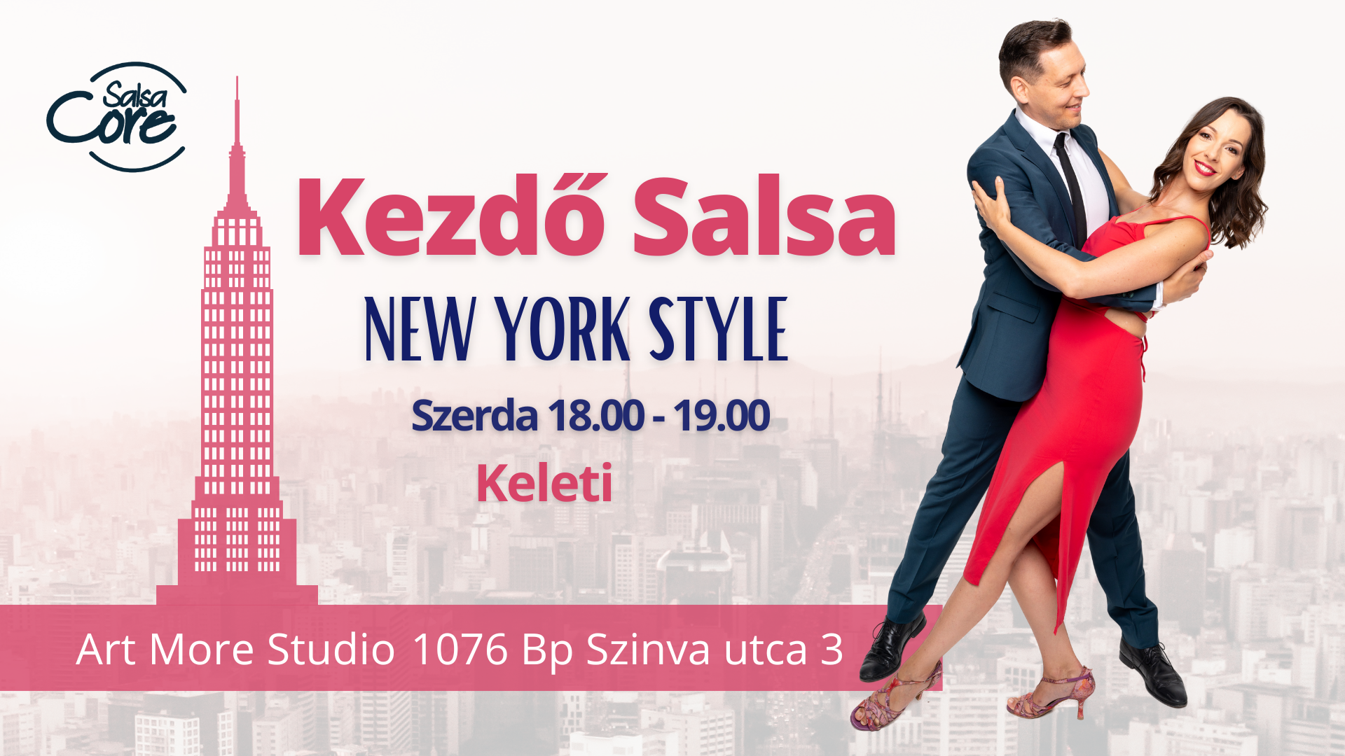 Kezdő New York Salsa a Keletinél