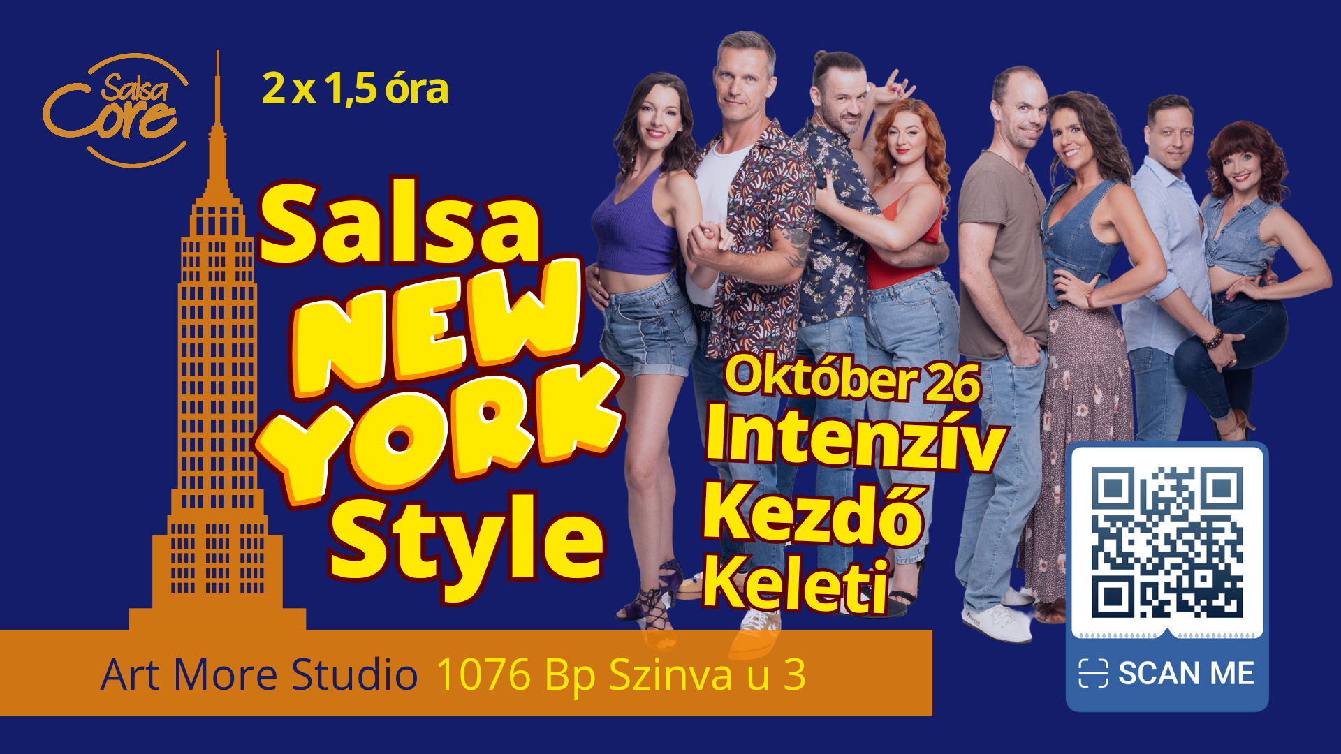 Intenzív Kezdő Salsa New York Style