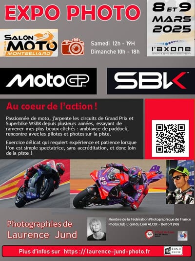 Salon de la Moto à l'Axone de Montbéliard - Mars 2025