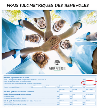 FRAIS KILOMETRIQUES DES BENEVOLES