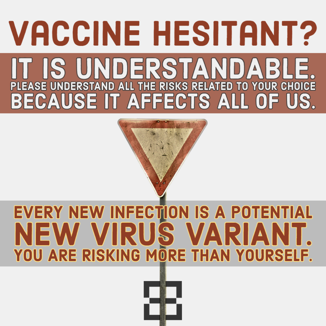 I understand vaccine hesitancy.