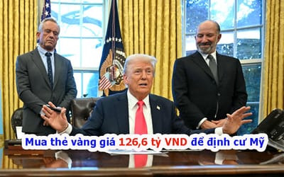Mua the vang 5 trieu USD de duoc dinh cu My