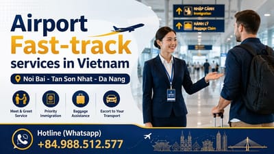 Vietnam Airport Fast Track Service for First-Time Visitors