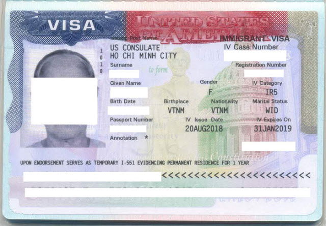 visa dinh cu my