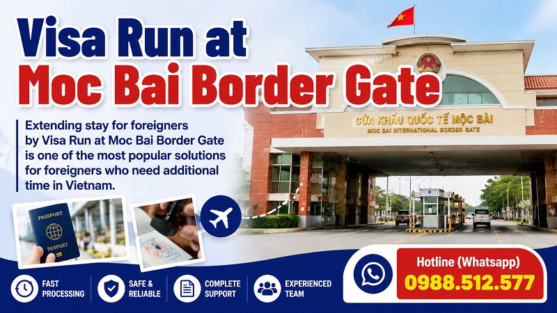 Legal Stay in Vietnam Through Visa Run at Moc Bai Border Gate