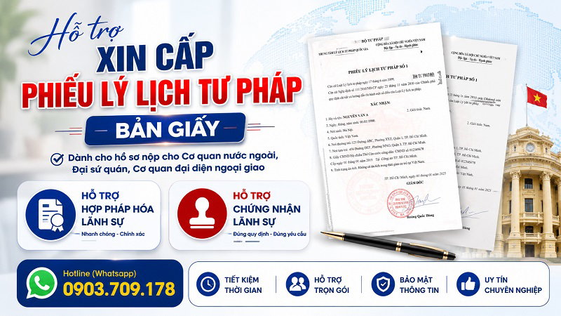 dịch vụ làm phiếu lý lịch tư pháp