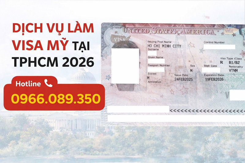 Dịch vụ làm visa Mỹ