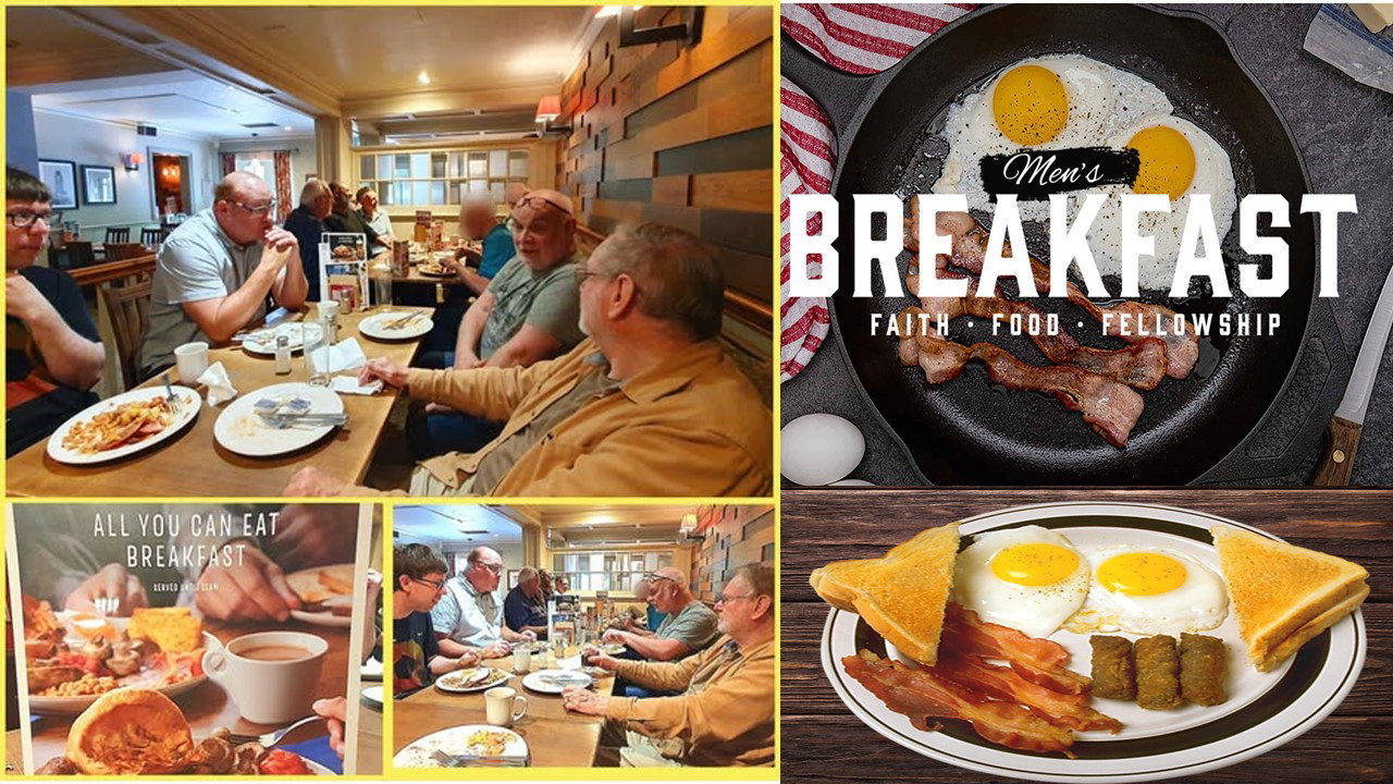 Men's Breakfast 9.00am on