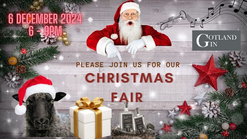 Gotland Gin Christmas Fair