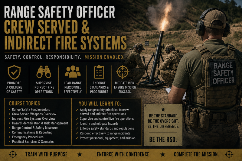 RSO - For Crew Served and Indirect Fire Systems