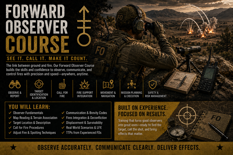 Forward Observation Course