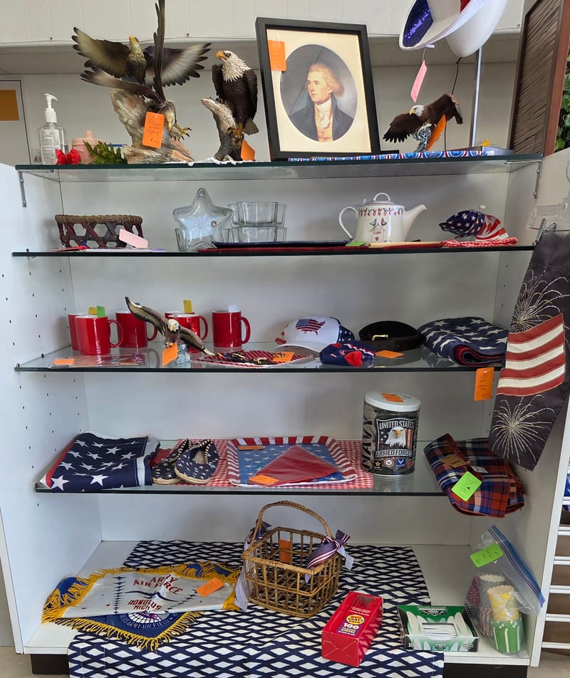 25% OFF PATRIOTIC ITEMS
