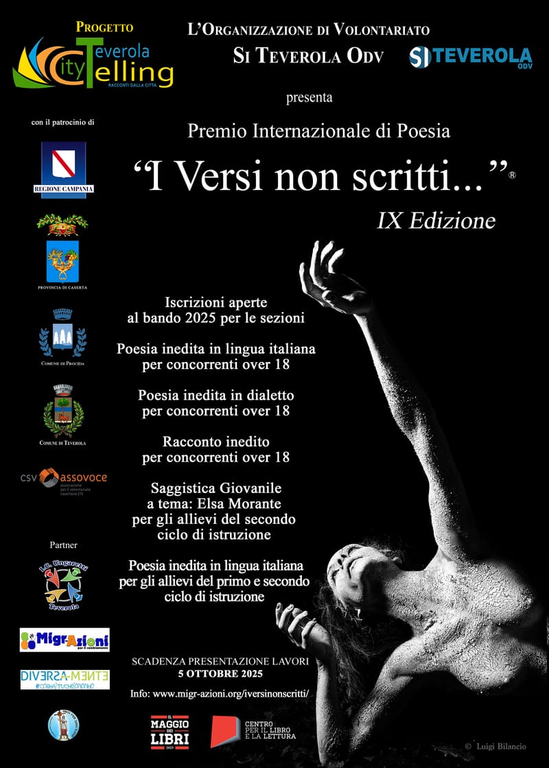 Premio Internazionale di Poesia " I Versi non scritti..."