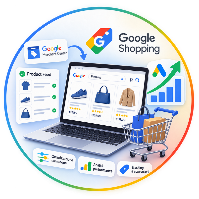 GOOGLE SHOPPING e MERCHANT CENTER SPECIALIST
