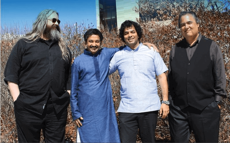 The members of Purna Loka, from left: Jeff Harshbarger, Purnaprajna Bangere, Amit Kavthekar and David Balakrishnan.