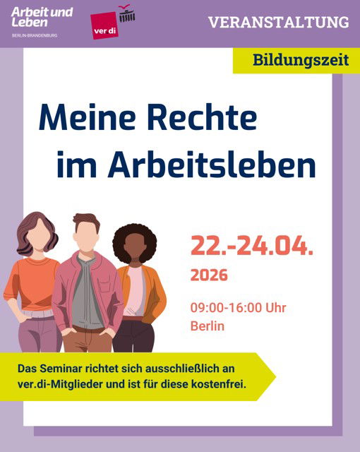 „Meine Rechte im Arbeitsleben“