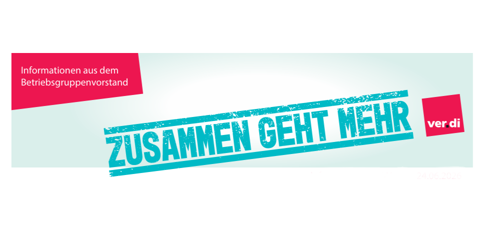Gemeinsam sichtbar. Gemeinsam stark. 
Gemeinsam ver.di bei der BVG.