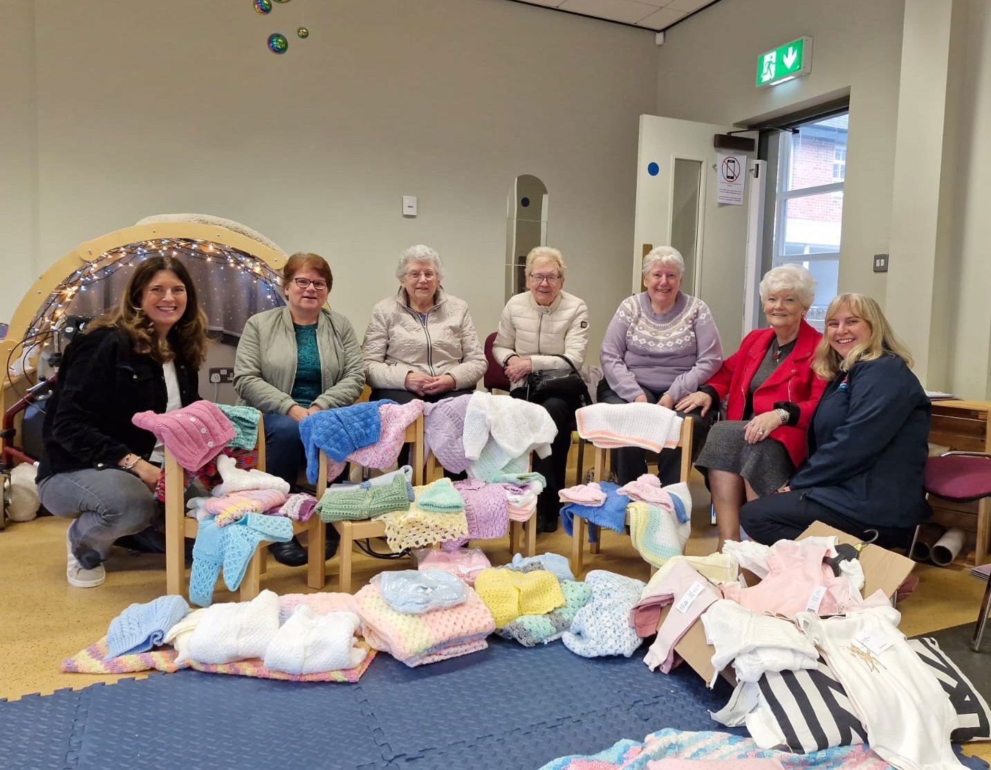 Crafting Kindness: Knitting for Sure Start