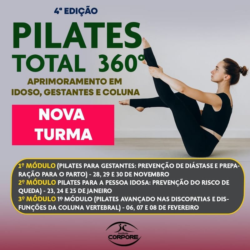 Pilates Total 360º - Aprimoramento em IDOSOS, GESTANTES E COLUNA. - Cópia de