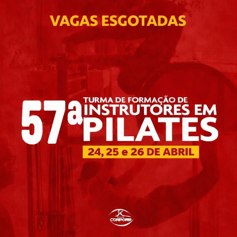 Curso de Formação Completa em Instrutores de Pilates