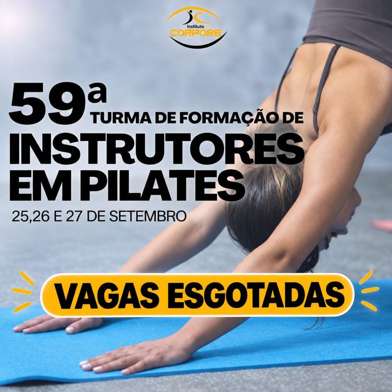 Curso de Formação Completa em Instrutores de Pilates