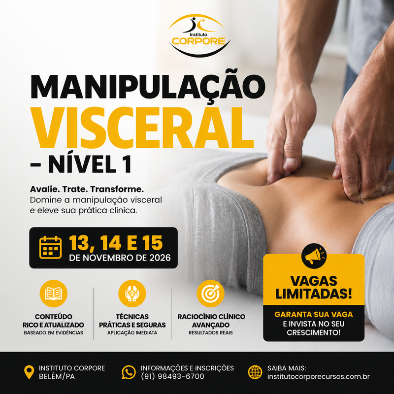 MANIPULAÇÃO VISCERAL - Nível 1