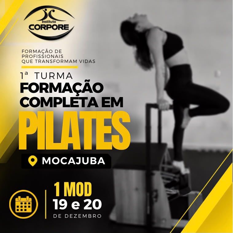 Curso de Formação Completa em Instrutores de Pilates - MOCAJUBA