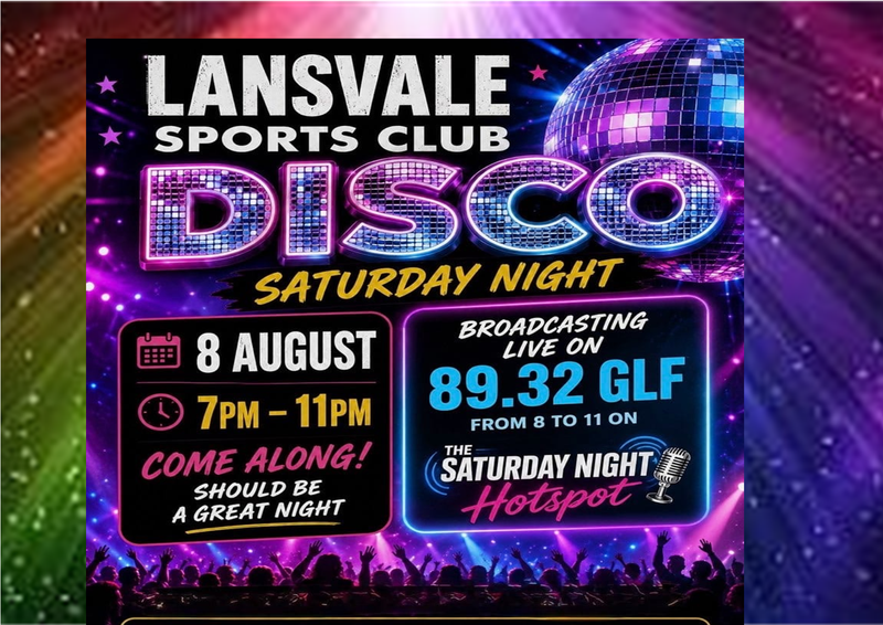 DISCO -Broadcasting live from 89.32GLF