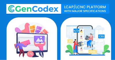 GenCodex AI-Based: LCAP/LCNC Platform with Key Features