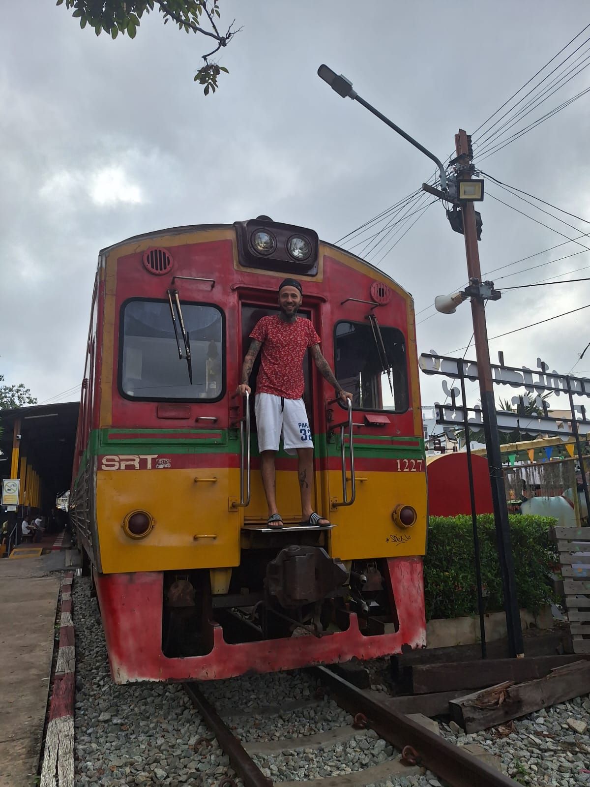 Maeklong Railway Market Station